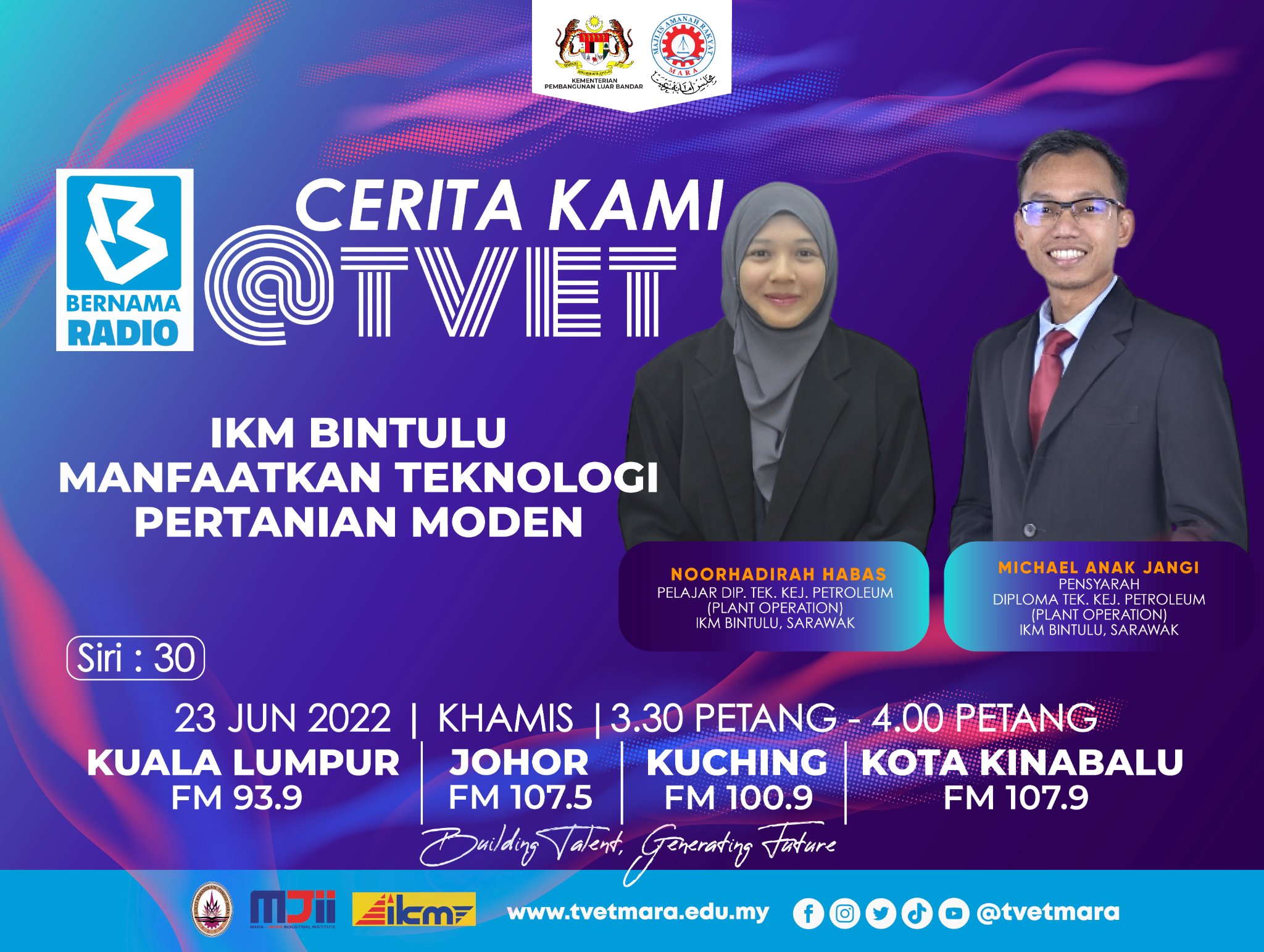 IKM BINTULU MANFAATKAN TEKNOLOGI PERTANIAN MODEN