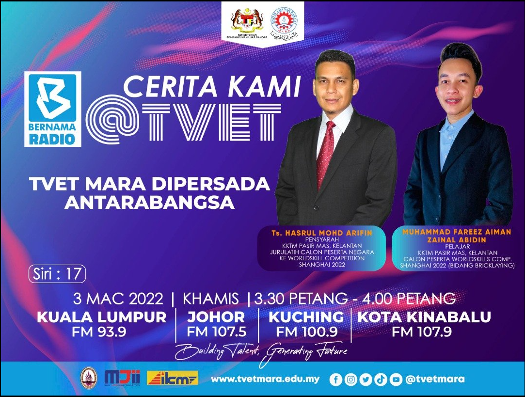 TVET MARA DI PERSADA ANTARABANGSA