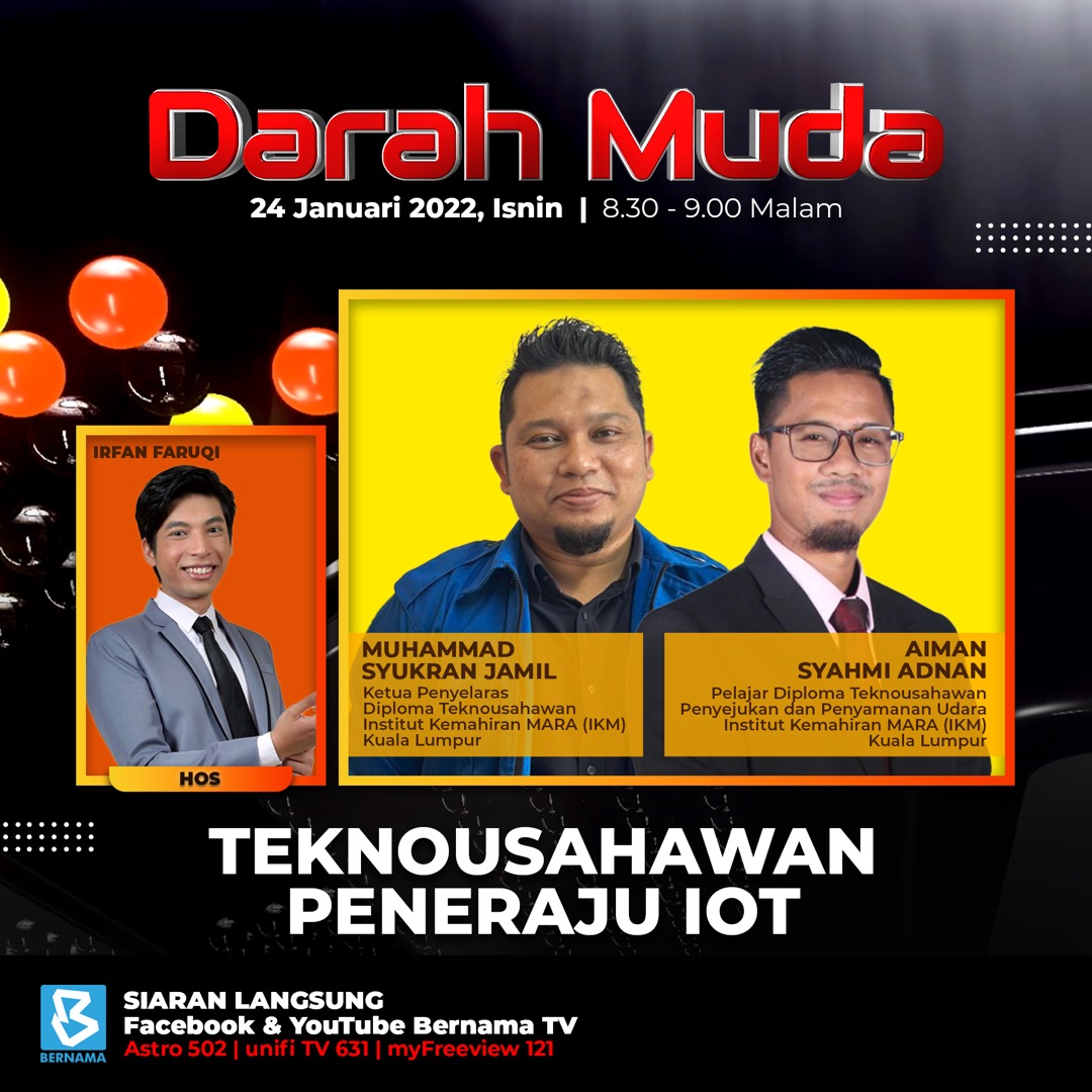 Darah Muda : Teknousahawan Peneraju IoT
